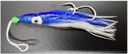 TORPEDO Salmon Hoochie, Squid - 4.5"
