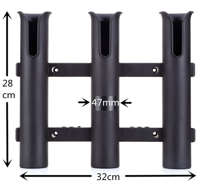 HiUMi Triple Rod Holder