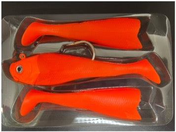 TORPEDO Jig Head w/ Swimbait Tails - 10 3/4 OZ
